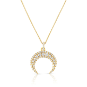 Mini Diamond Dharma Necklace