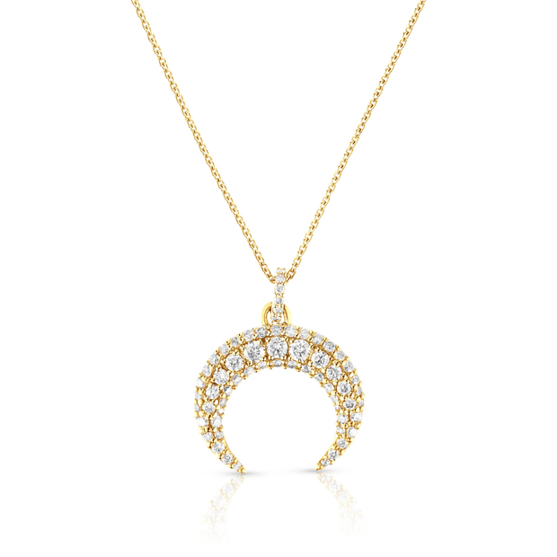 Mini Diamond Dharma Necklace