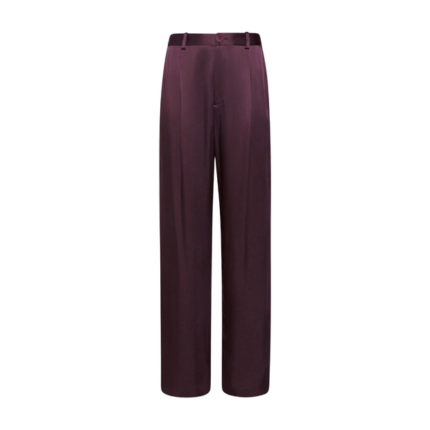 Mulberry Satin Trouser