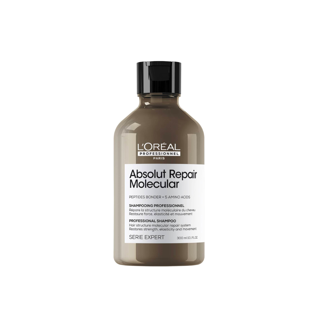 L'Oreal Professionnel Serie Expert Absolut Repair Molecular Purifying Shampoo for All Damaged Hair 300 ml-NTRB5-, image size:1080x1080