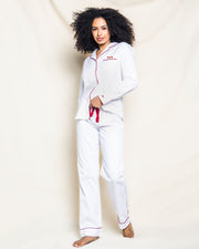Heart Embroidered PJs