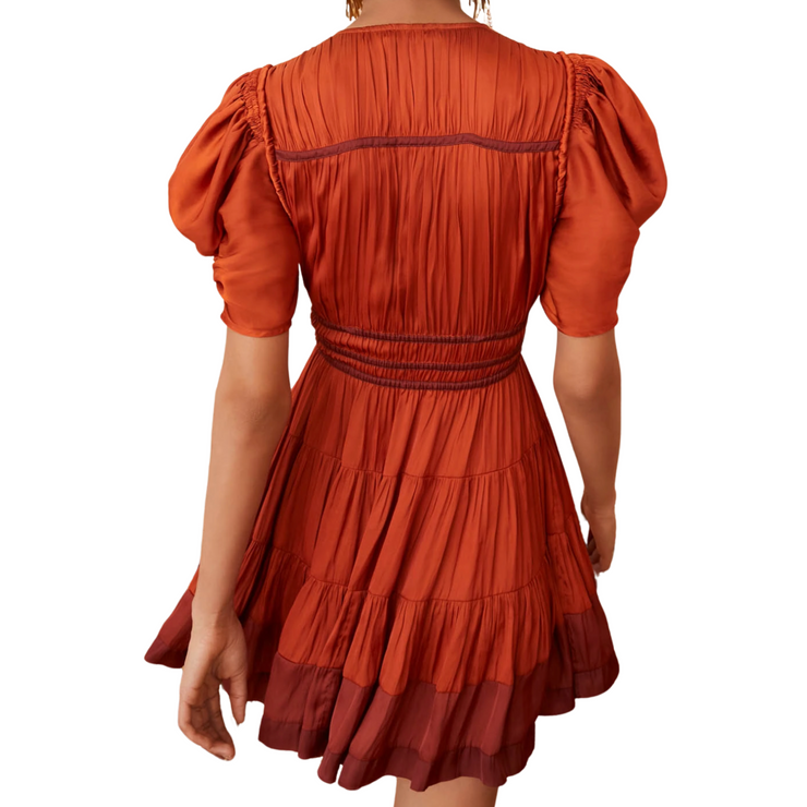 Azaria Mini Silk Dress