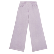 Marble Lilac Flared Denim Pants