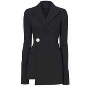 Bi-Stretch Crepe Cinched Jacket