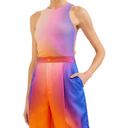 Aura Print Cashmere Tank
