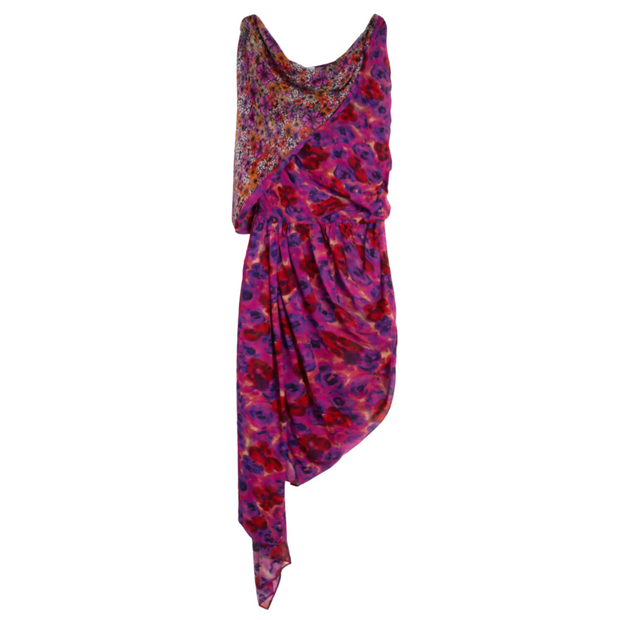 DEVORA PRINTED MIDI DRESS