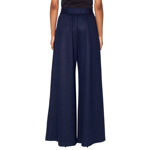 Wide-Leg Lounge Pant in Luxe Jersey