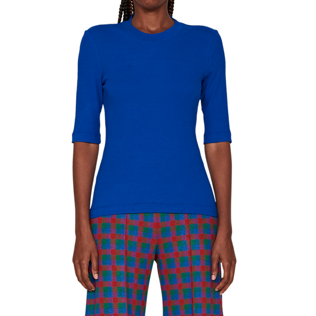 Cropped Sleeve T-Shirt
