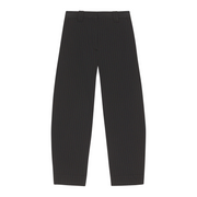 Stretch Stripe Mid Waist Pants