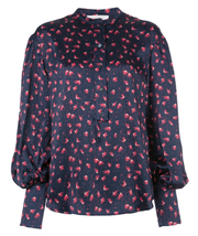 Printed Buttoned Blouse