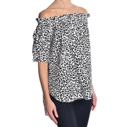 Printed Poplin Top